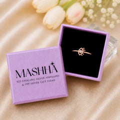 Mashha 925 silver Evil Eye Cosmic Ring Mashha
