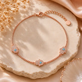 Mashha 925 Silver Evil Eye Guardian Anklet Mashha