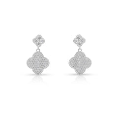 Mashha 925 Silver Gossip Girl Earrings Mashha
