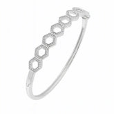 Hexa Elegance 925 Silver Bracelet Mashha