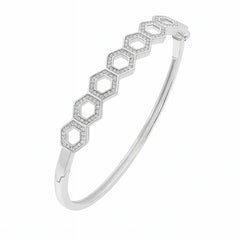 Hexa Elegance 925 Silver Bracelet Mashha