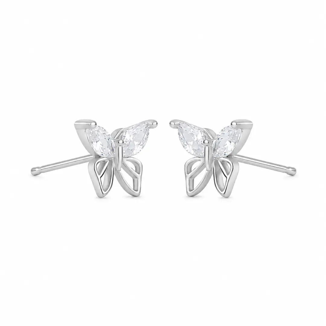 Mashha 925 Silver Let Her Fly Earrings Mashha