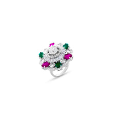 Regal Bloom Cocktail Ring Mashha