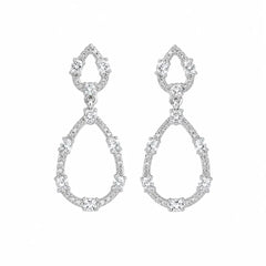Mashha 925 Silver She Is Born Diva Earrings Mashha