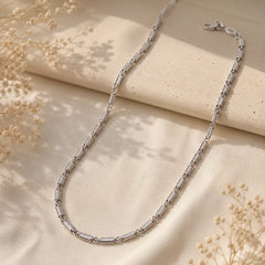 Mashha 925 Silver Apex Chain for men (30 cms) Mashha