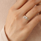Mashha 925 Silver Arrow Wrap Ring Mashha