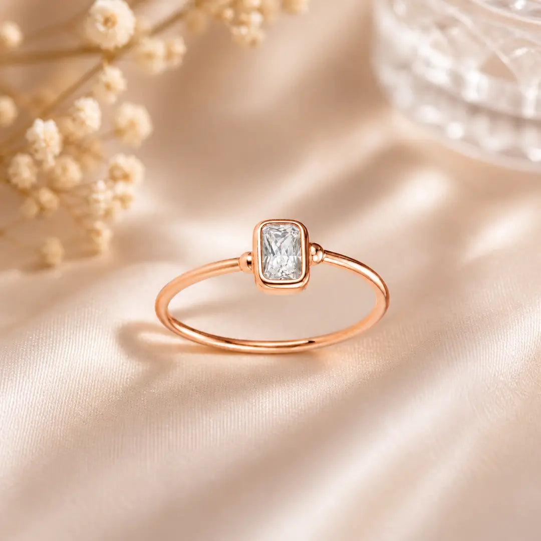 Mashha 925 Silver Aurielle Glow Ring Mashha