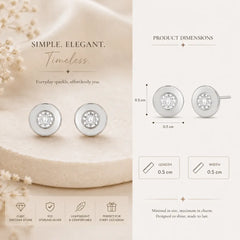Mashha 925 Silver Mini studs Mashha