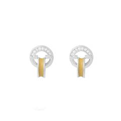 Mashha 925 Silver Office 9 to 5 Earrings Mashha