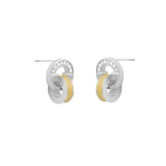 Mashha 925 Silver Office 9 to 5 Earrings Mashha