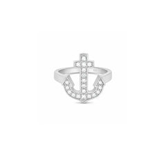 Anchor Silver Ring Mashha