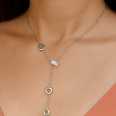 Orbit Grace Lariat Necklace