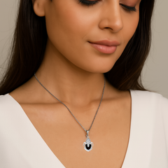 Divine Tirupati Pendant with Chain