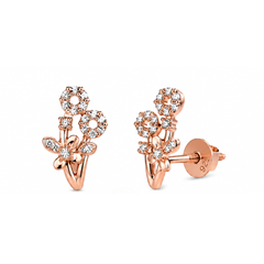 Mashha 925 Sterling Silver Flora Dew Drop Set