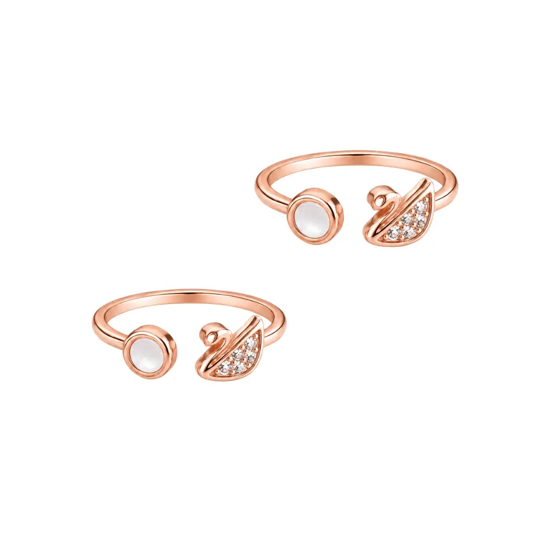 Mashha 925 silver Swanlight Toe Rings Mashha