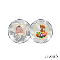 Mashha 10g Fine Silver Baby Coin – 999 Purity