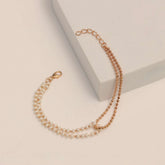 Silver Bracelet – Pearl & Bead Design