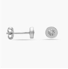 Eternal Spark 925 Silver Stud Earrings