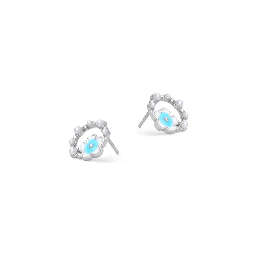 Mashha 925 Silver Simply Shorty Earrings Mashha