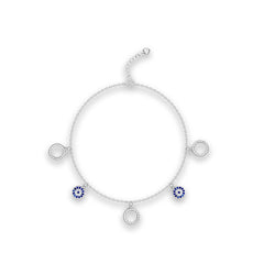 Evil Eye Harmony Anklet