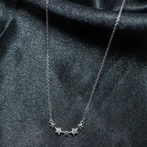 Silver Starlight Curve Pendant