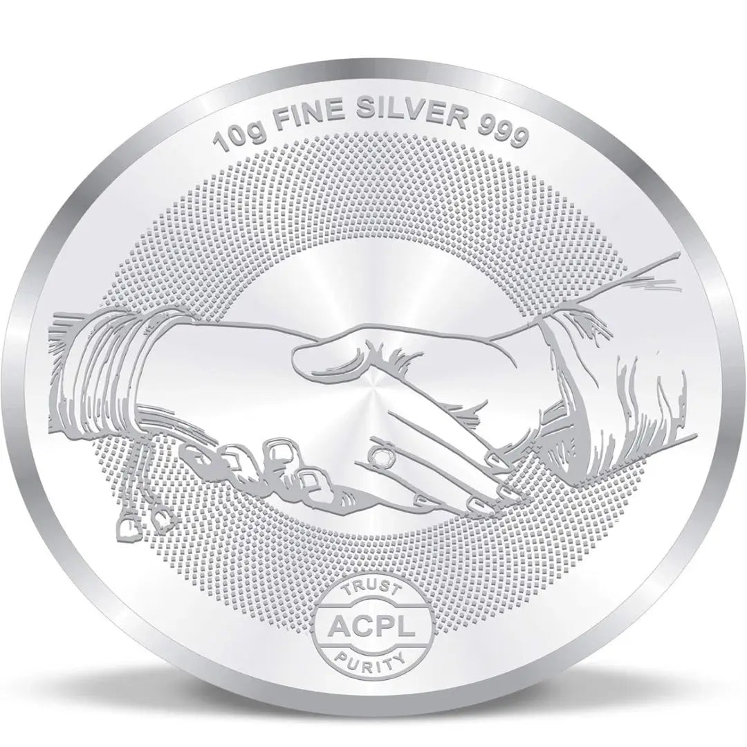 Mashha 10g Fine Silver Wedding Congratulations Coin – 999 Purity Mashha