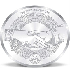 Mashha 10g Fine Silver Wedding Congratulations Coin – 999 Purity Mashha