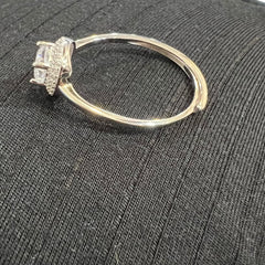 Cushion-Cut Halo Ring