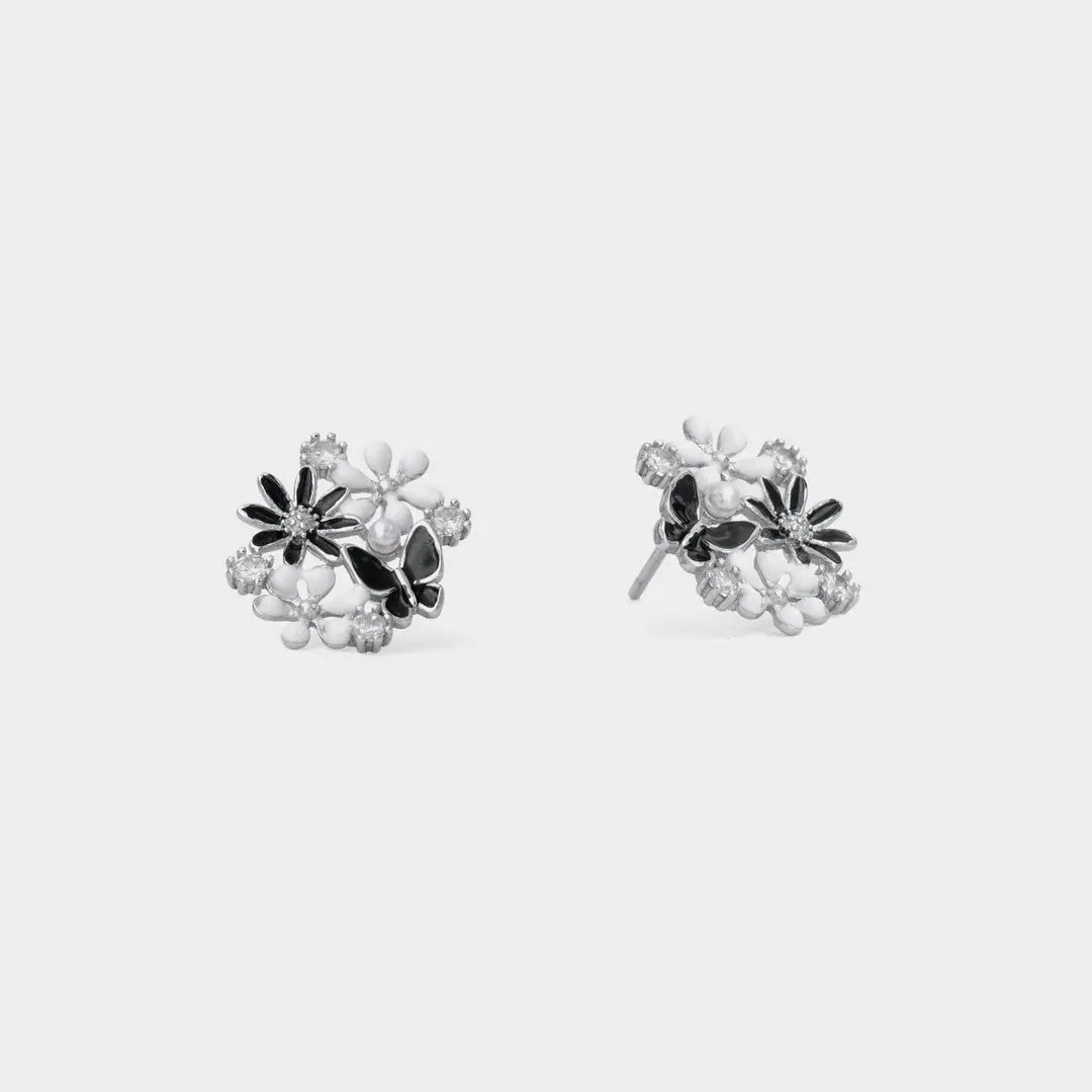 Mashha 925 Silver The Blooming way Earrings Mashha