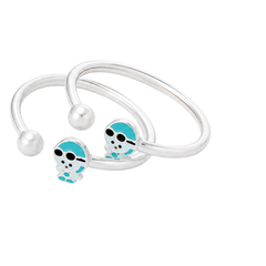 Mashha 925 Silver Cool Dude Design Silver Baby Kada