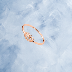 Mashha 925 silver Evil Eye Cosmic Ring