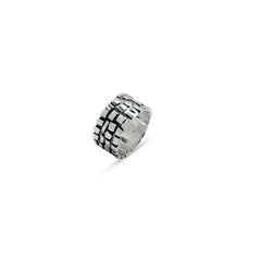 Urban Gridlock Statement Ring