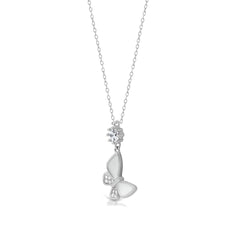 Silver Butterfly Pendant
