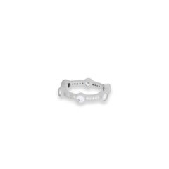 Celeste Dotted Zircon Band