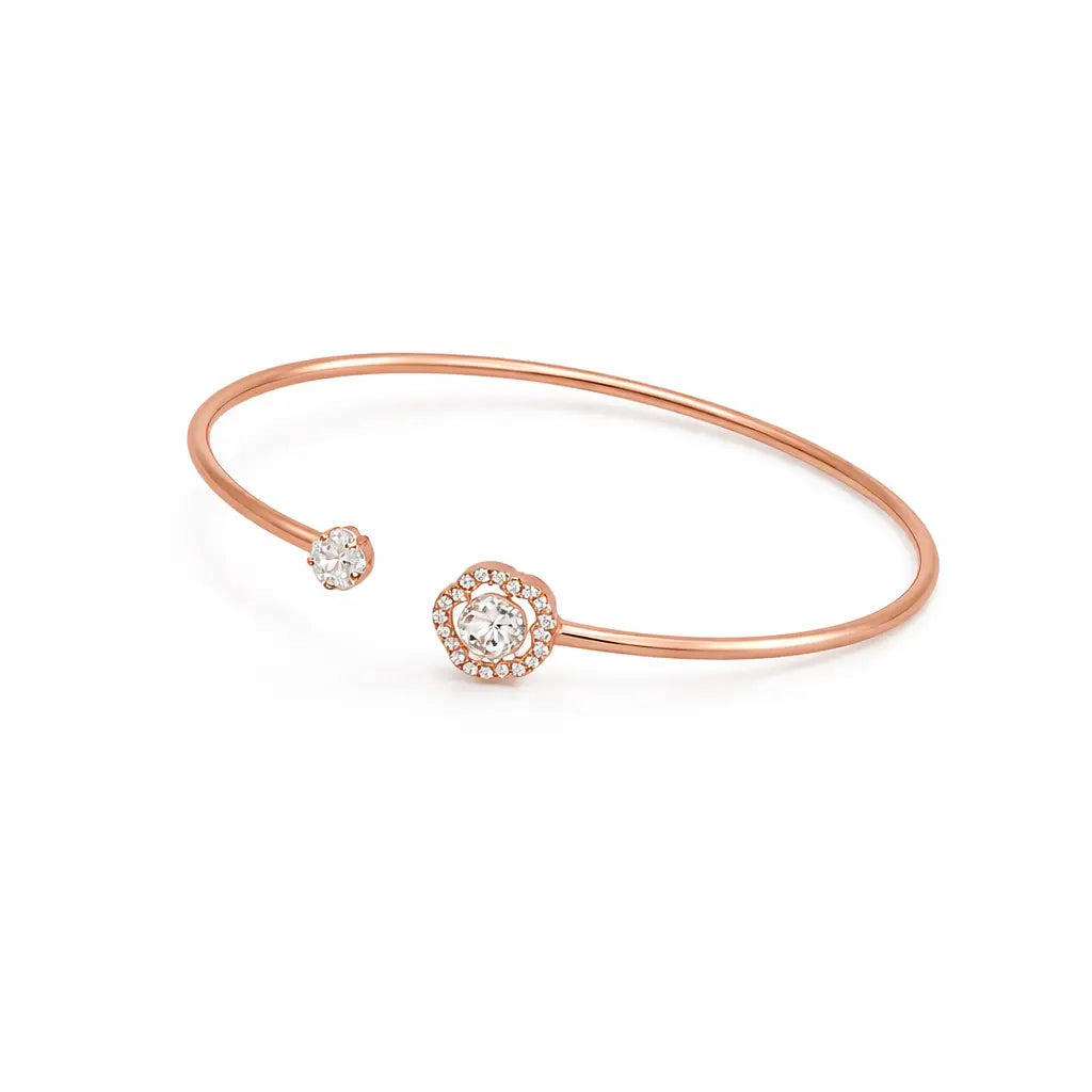 Aurielle Bloom Open Cuff Bracelet Mashha