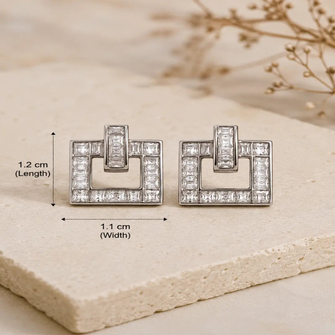 Mashha 925 Silver Bebo Mai Bebo Earrings Mashha
