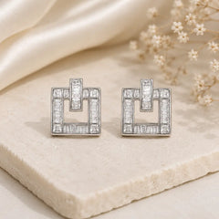 Mashha 925 Silver Bebo Mai Bebo Earrings Mashha
