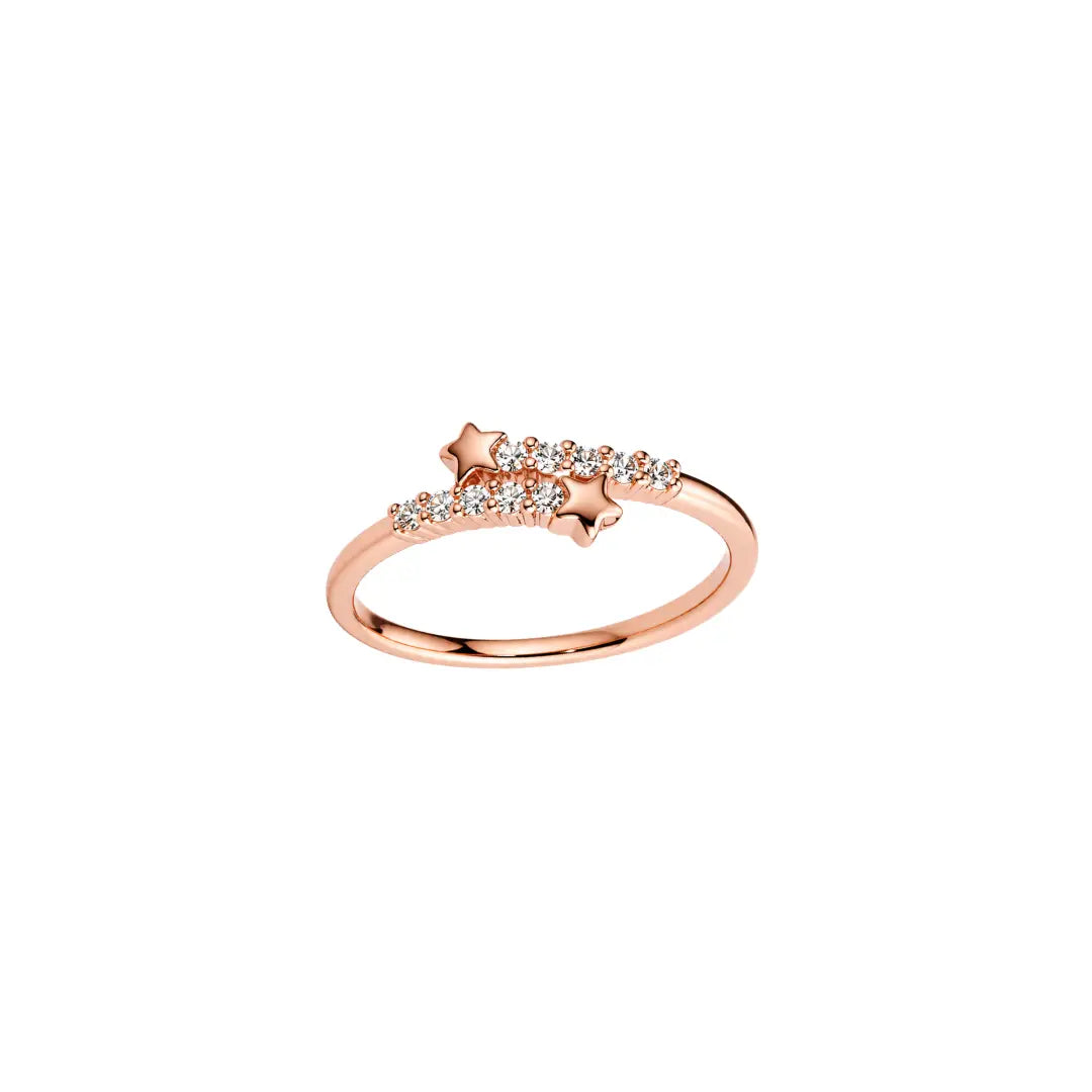 Mashha 925 Silver Celestia Starfall Ring Mashha
