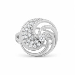 Celestial Swirl 925 Silver Ring Mashha