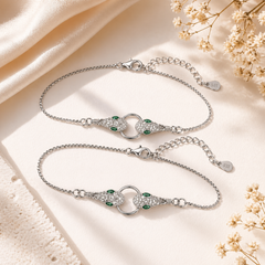Mashha 925 Silver Panna Pop Anklet