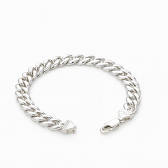 Cuban Link Sterling Silver Bracelet
