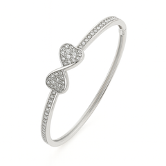 Eternal Sparkle Infinity Bangle