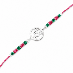 Mashha 925 Silver Om Bandhan Rakhi Mashha