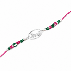 Mashha 925 silver Veerji Love Silver Rakhi Mashha