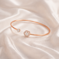 Aurielle Bloom Open Cuff Bracelet