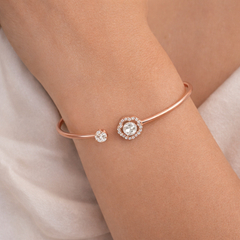 Aurielle Bloom Open Cuff Bracelet