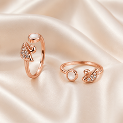 Mashha 925 silver Swanlight Toe Rings