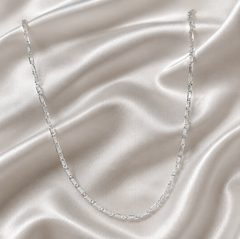 Mashha 925 Silver Edge Silver Chain (30 cms)