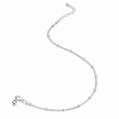 Mashha 925 Silver Luna Link Anklet Mashha