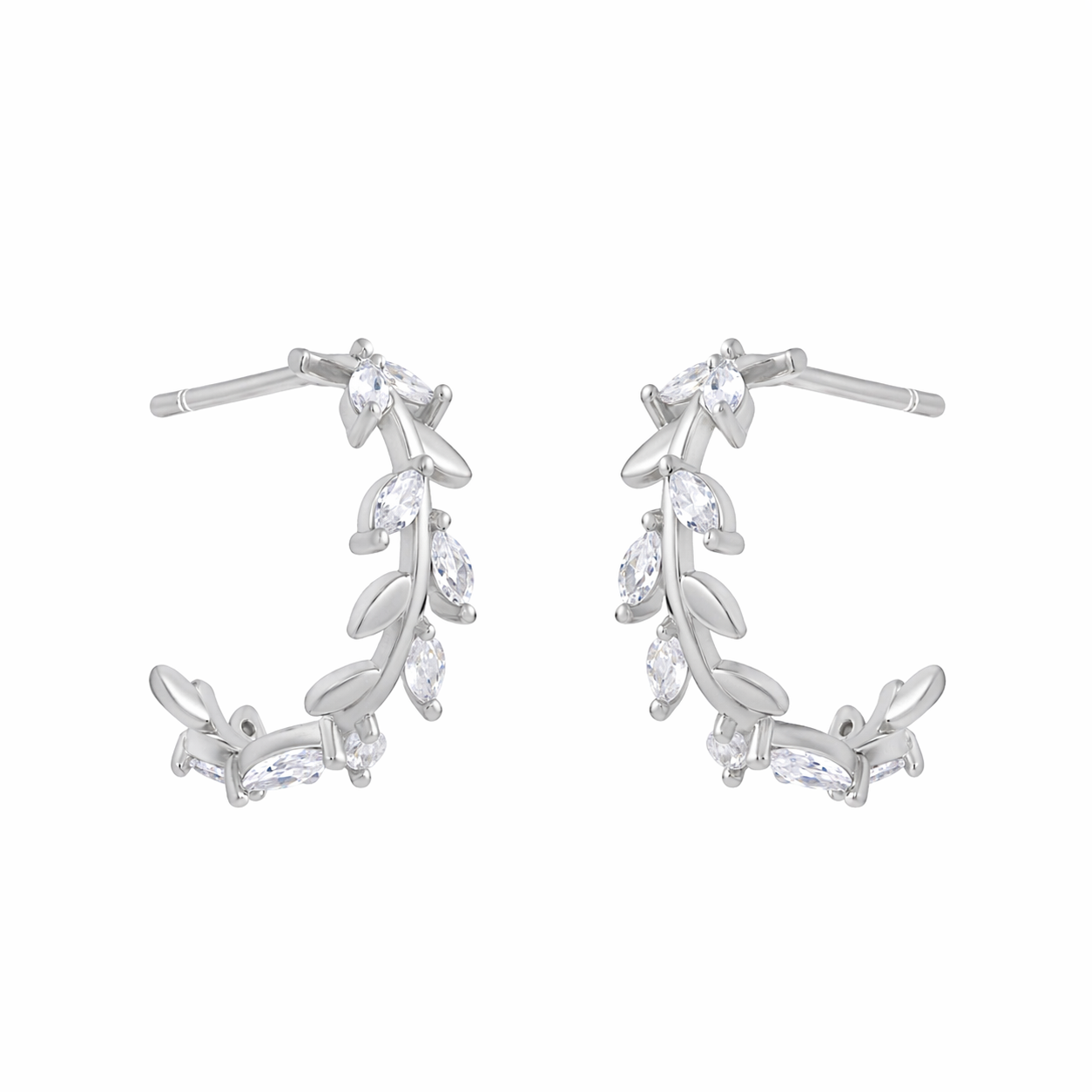 Mashha 925 silver Natkhat Noor Hoop Earrings Mashha